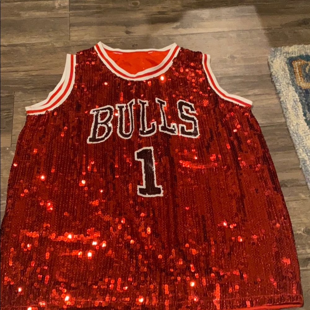 Sparkly bulls jersey